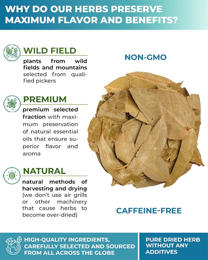 4 oz Dried Eucalypt Leaves Dry Herbal Tea (Eucalyptus) 113g Long Big Eucalyptus Leaf Herb Hojas De Eucalipto