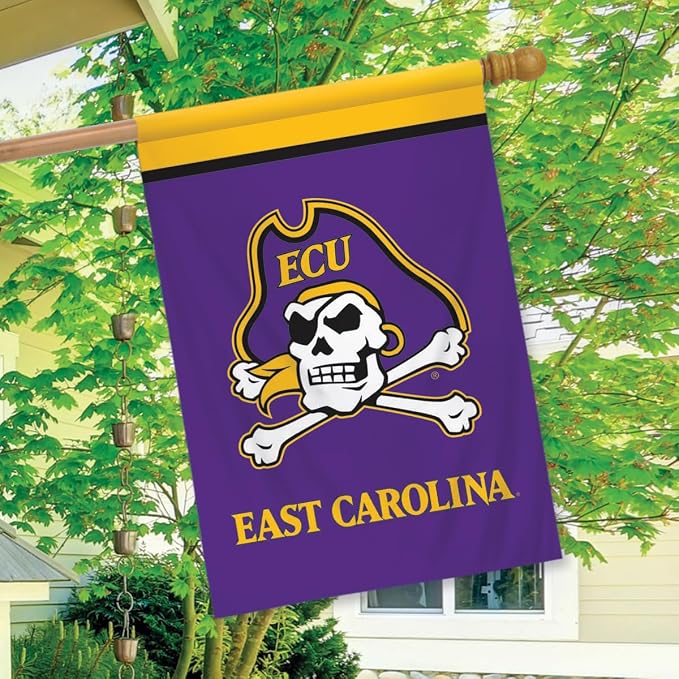 East Carolina University NCAA House Flag 28" x 40" Briarwood Lane