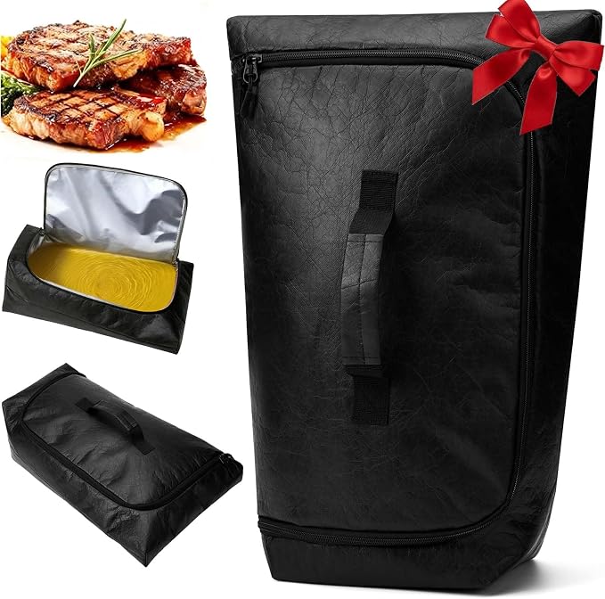 270° Opening BBQ Blanket for Resting Meat, Insulated Leak-Proof Meat Resting Bag for Brisket, Father's Day Birthday Gift for Men Dad Husband, Smoker Grilling Accessories for Camping Party Kitchen