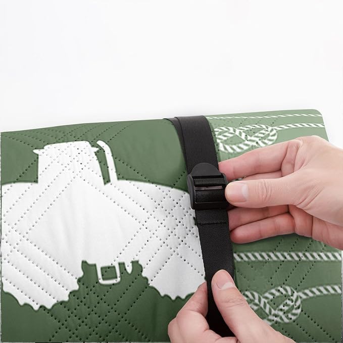 Outdoor Picnic Blanket,Portable Sandproof Waterproof Picnic Mat,Farm Animals Printed Camping Beach Mat for Sand and Wet Grass Hiking (Farm Animals S)