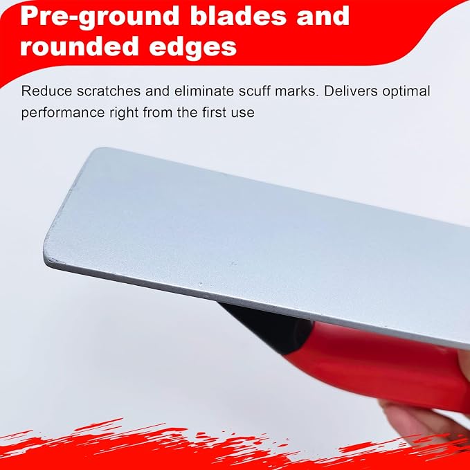 Magnesium Hand Float, 16 x 3-2/5 Inch Beveled End Concrete Hand Float, Manual Concrete Magnesium Finishing Tool for Paving Surfaces