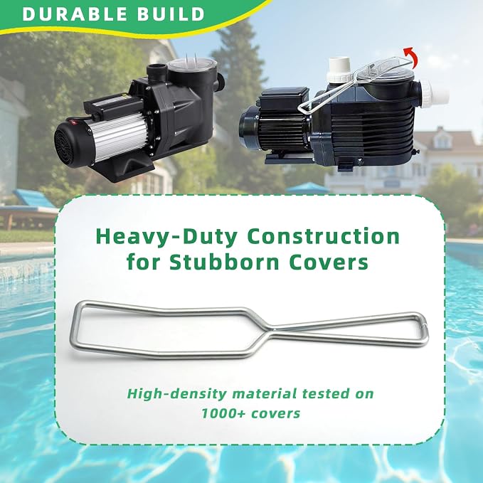 Swimming Pool Pump Cover Removal Wrench Tool Compatible with 110 | Compatible with Hayward Power Flo Pumps, Swimming Equipment, Filter Covers - Replacement - Swimming Pool Pump Wrench U79-11