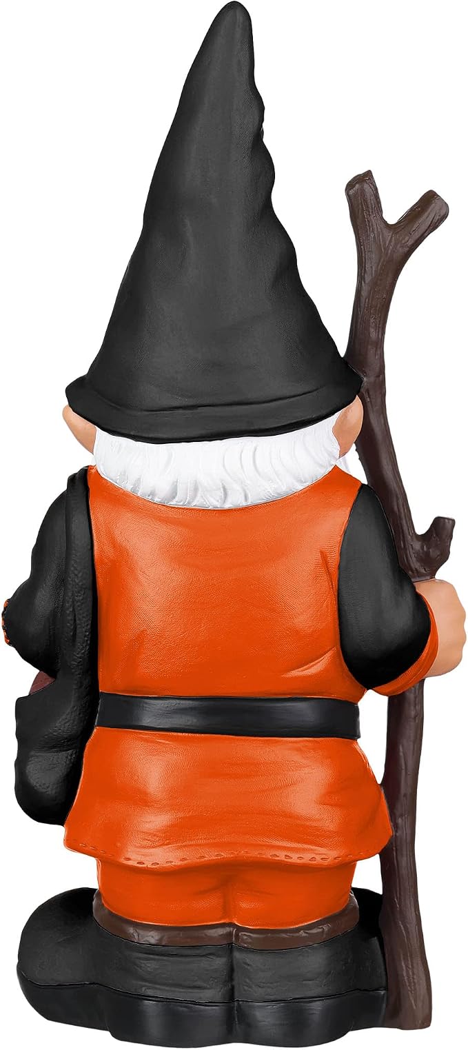 FOCO NFL Team Logo Holding Stick Garden Statue Outdoor Gnome