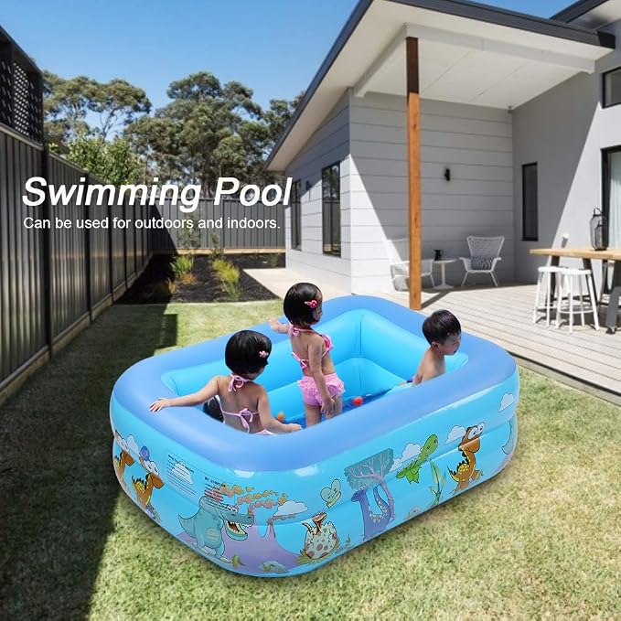 Swimming Pool, Inflatable Swimming Pool, Popular Inflatable Children's Pool, Durable Home for Baby Summer Entertainment