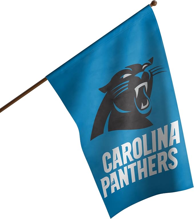 NFL Double Sided Team Logo Vertical Flag (40" x 28")
