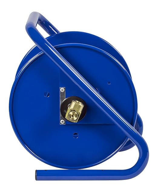 Coxreels 112-3-150-CM Caddy-Mount Portable Hose Reel, 4,000 PSI, Holds 3/8" x 150' Length Hose, Hose Not Included,Blue