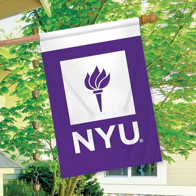 New York University NCAA House Flag 28" x 40" Briarwood Lane