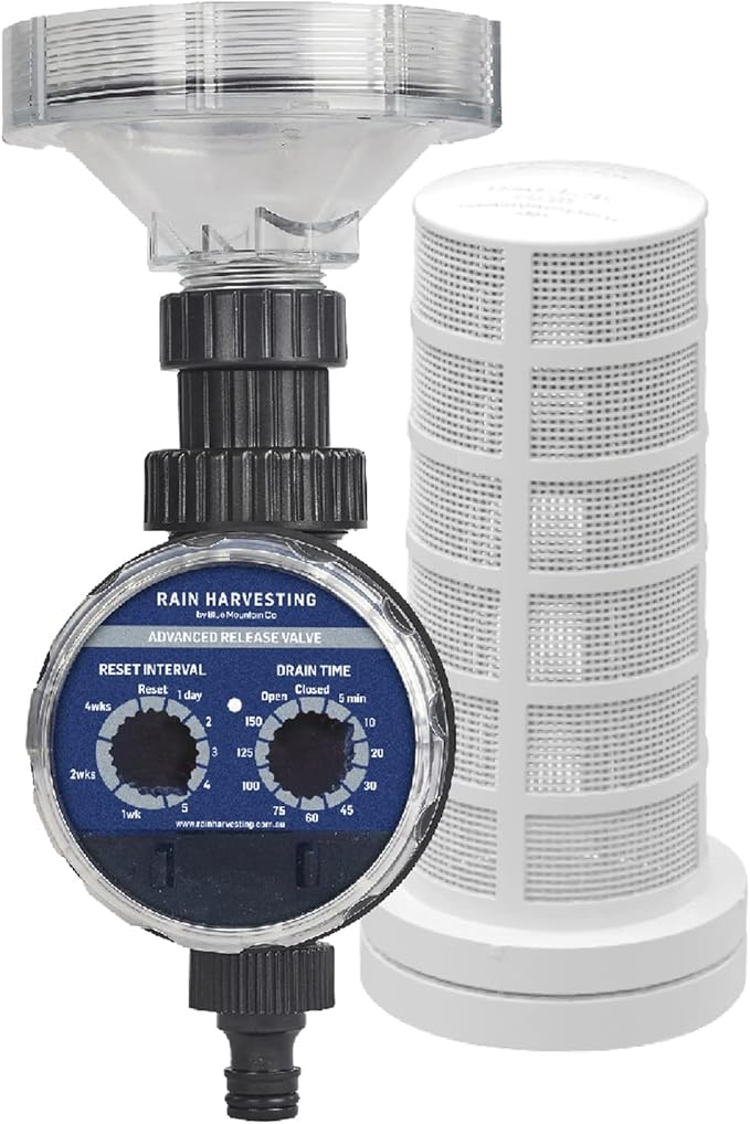 Rain Harvesting Electronic Release Valve First Flush Diverter Upgrade