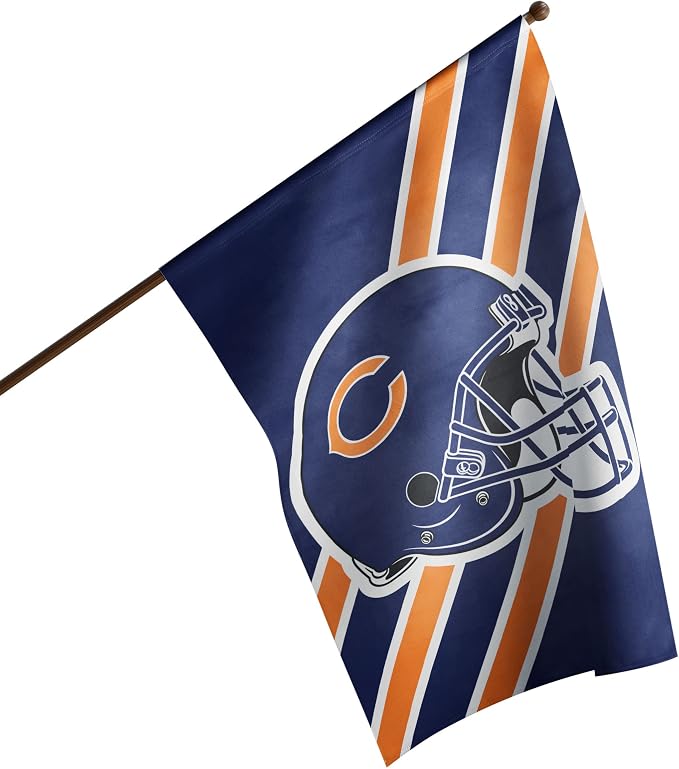 NFL Double Sided Team Logo Vertical Flag (40" x 28")