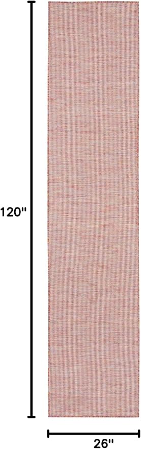 Nourison Home Positano Rainbow 2'2" x 10' Area Rug - Easy Clean, Non Shedding, Bed Room, Living Room, Dining Room, Kitchen (10' Runner)