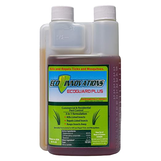 Mosquito Fogger Yard Spray, Natural Tick Control, 16oz