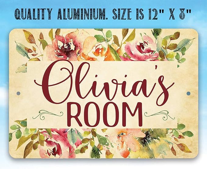 Personalized - She Shed - Classic She Shed Decor, Greenhouse Garden Display, Backyard Botanical Accessories, Babe Cave Sign and Gifts for Women, 8x12 or 12x18 Indoor or Outdoor Durable Metal Sign