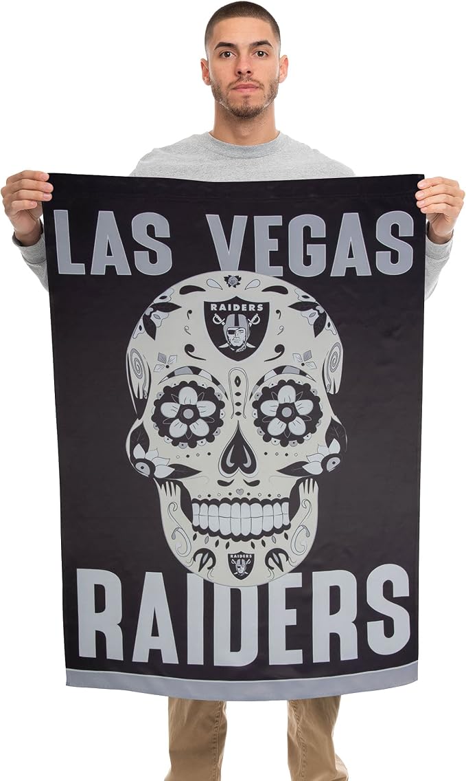 NFL Double Sided Team Logo Vertical Flag (40" x 28")