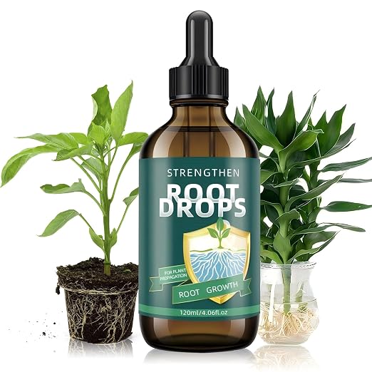 Liquid Rooting Hormone for Cuttings – Supports Fast Root Growth in Water, Soil & LECA | Plant Propagation Solution for Houseplants (4.06 oz)