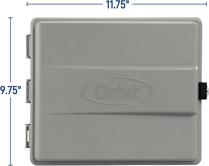 Orbit 57095 Outdoor Sprinkler Controller Cabinet with GFCI