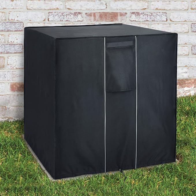 FORSPARK Air Conditional Cover for Outside Units AC Cover for Outdoor Central Durable Waterproof-Fits up to 28 × 28 × 30 inches
