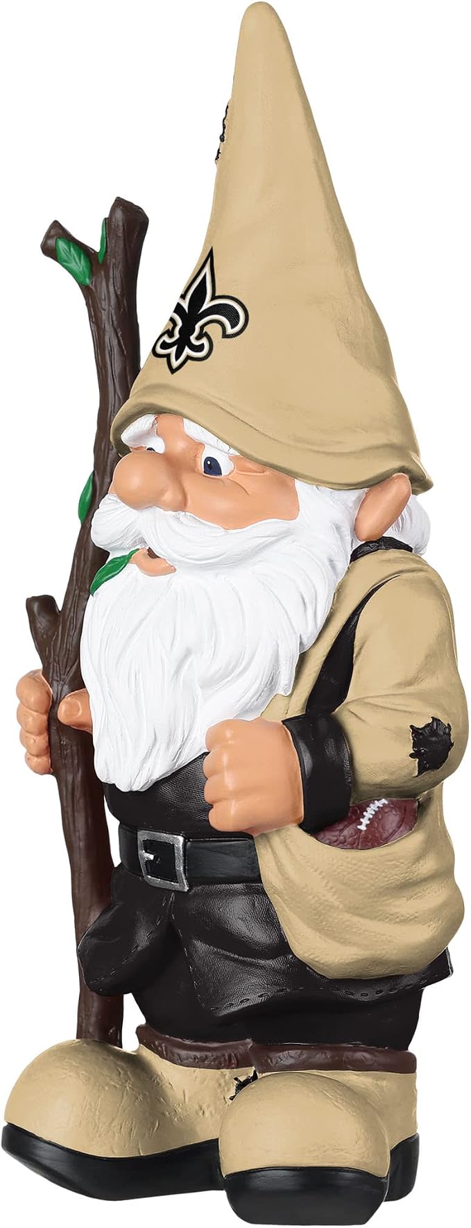 FOCO NFL Team Logo Holding Stick Garden Statue Outdoor Gnome