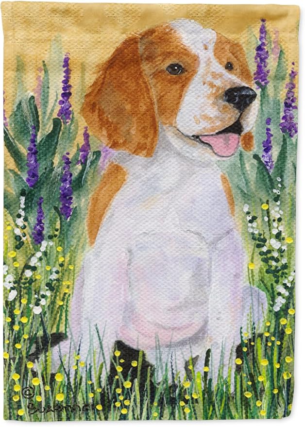 Caroline's Treasures SS8219GF Welsh Springer Spaniel Garden Flag Mailbox Flag Decorative Yard Flag Banner Outside Patio Artwork Yard Flower Beds, Garden Size, Multicolor