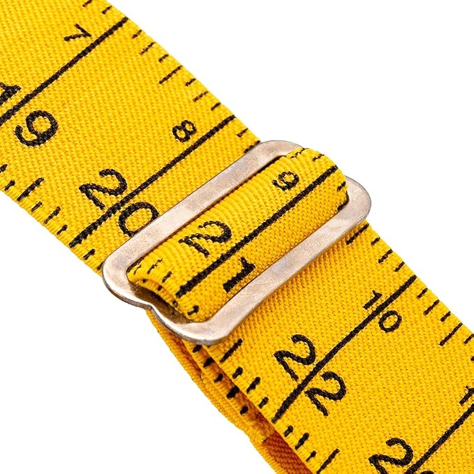Bucket Boss - Liar’s Suspenders, Belts & Suspenders (61100), Yellow (Yardstick)