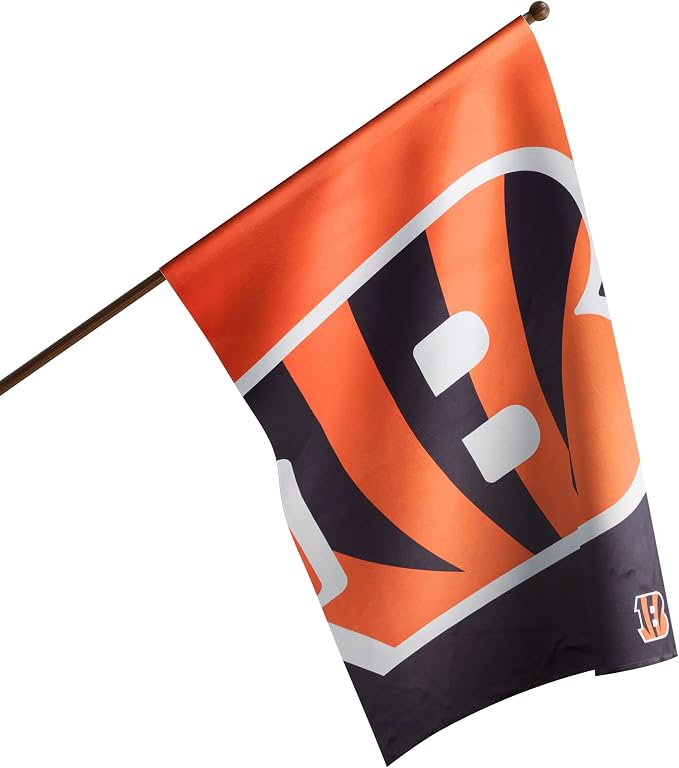 NFL Double Sided Team Logo Vertical Flag (40" x 28")