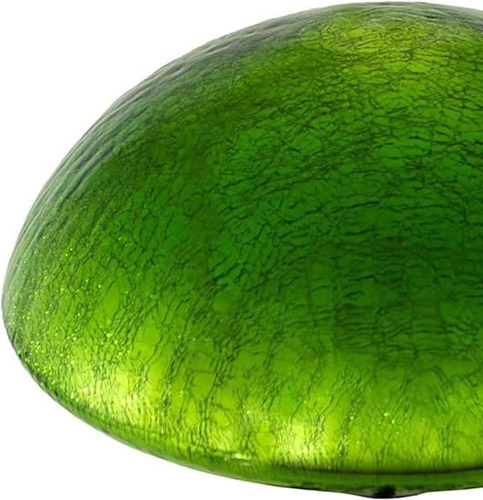 Achla Designs Glass Toadstool Mushroom Gazing Ball - Fern Green