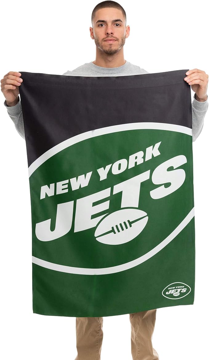 NFL Double Sided Team Logo Vertical Flag (40" x 28")