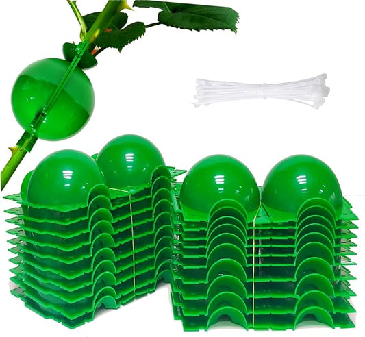 20PCS Plant Propagation Buddy Rapid Root Plugs Air Layering Propagation Kit, Air Layering Pods Propagation Stations Buddies Reusable Grafting Tool Take Root Box Plant Propagation Ball Root Starter