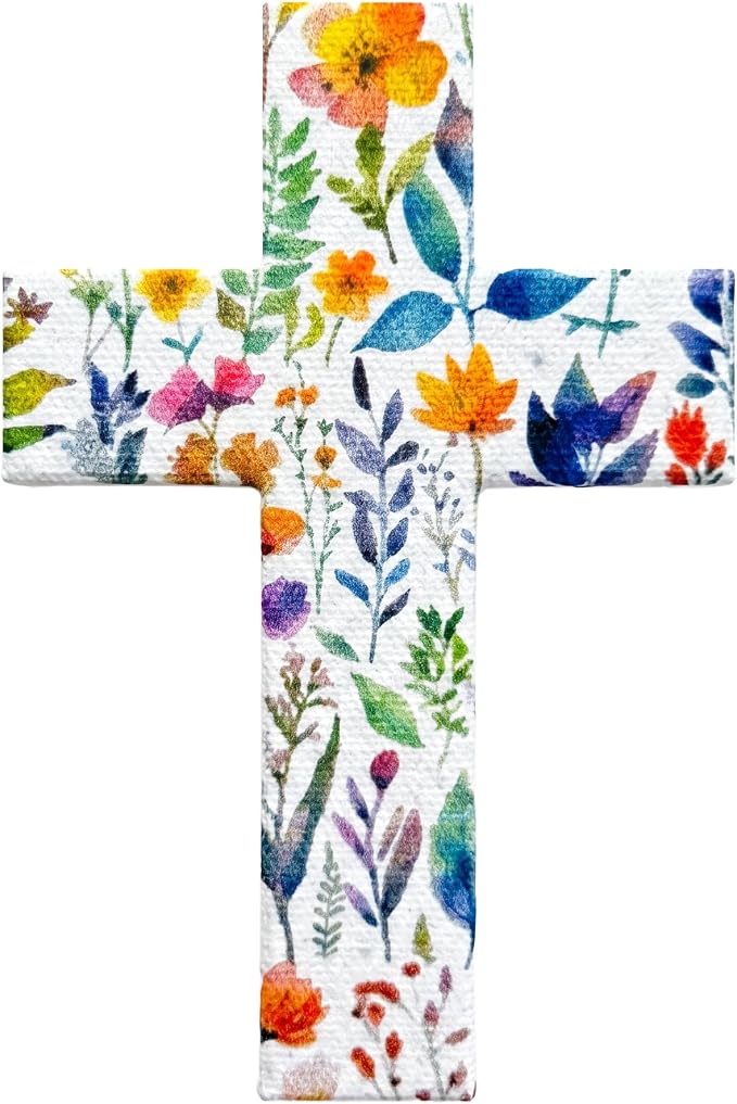 Plantable Wildflower Seed Paper - 50pcs Floral Cross-Shaped for Funeral Favors, Memorial Gifts, & Sympathy Gifts for Loss of Father and Mother