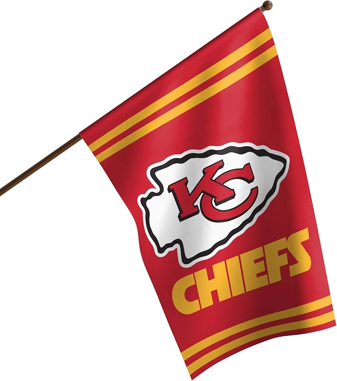 NFL Double Sided Team Logo Vertical Flag (40" x 28")