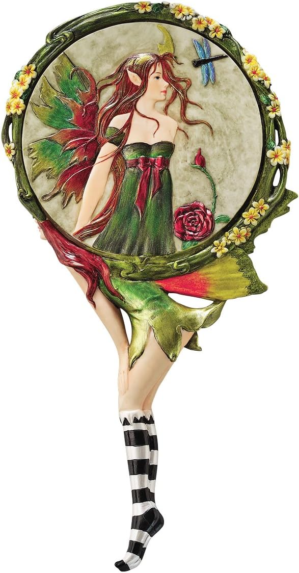 Design Toscano QS329053 Lochloy House Fairy Hand Mirror,Full Color