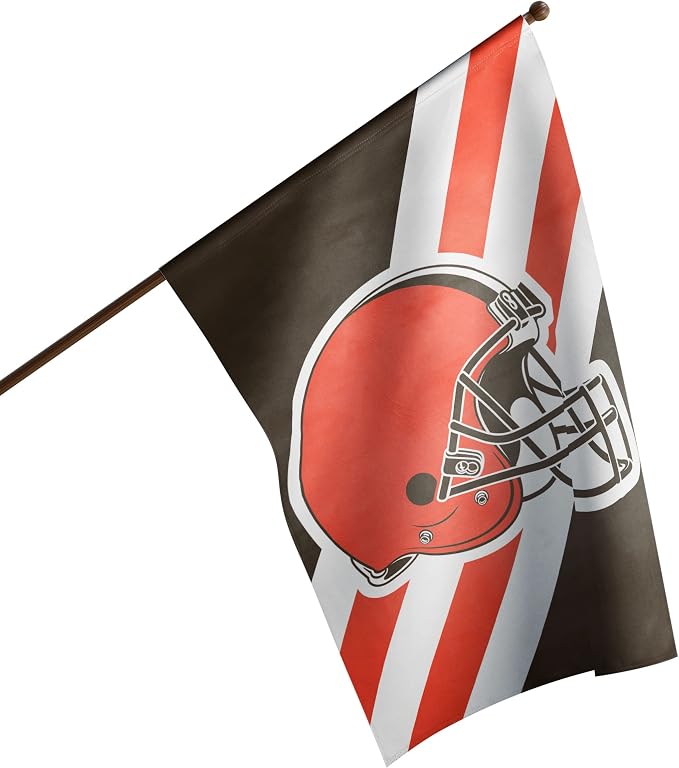 NFL Double Sided Team Logo Vertical Flag (40" x 28")