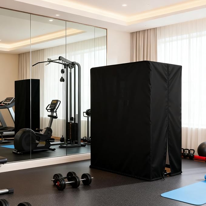 Workout Equipment Cover, Weatherproof Gym Equipment Cover | Waterproof, Gym Equipment Cover for Home Garage, 41"L x 68.9"W x 74.8"H