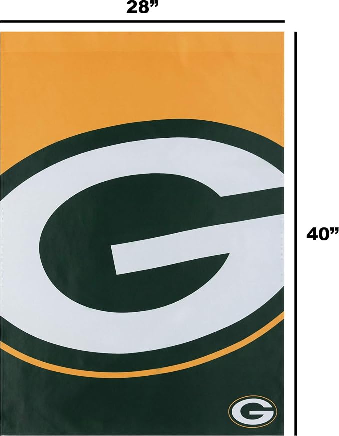 NFL Double Sided Team Logo Vertical Flag (40" x 28")