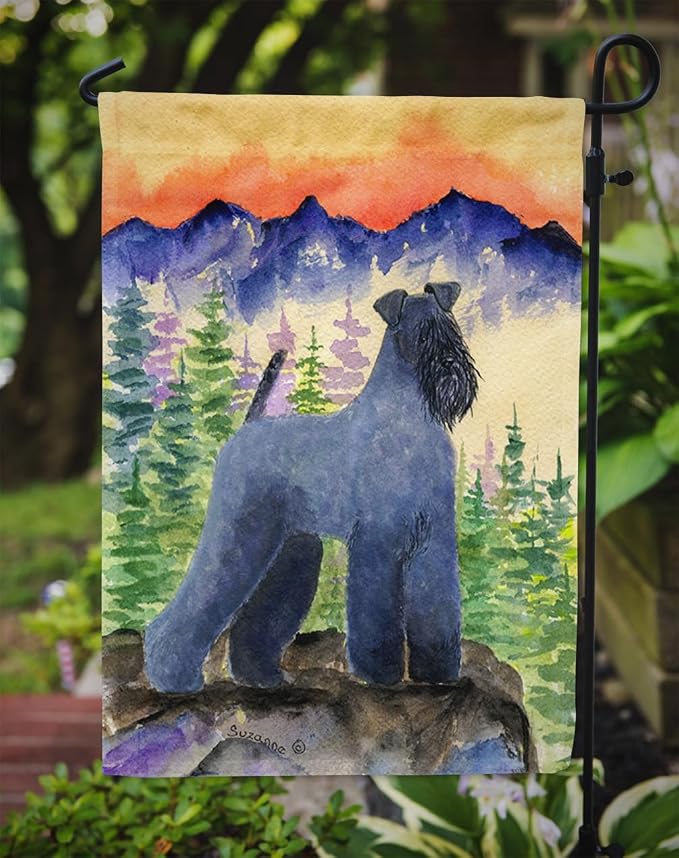 Caroline's Treasures SS8223GF Kerry Blue Terrier Garden Flag Mailbox Flag Decorative Yard Flag Banner Outside Patio Artwork Yard Flower Beds, Garden Size, Multicolor