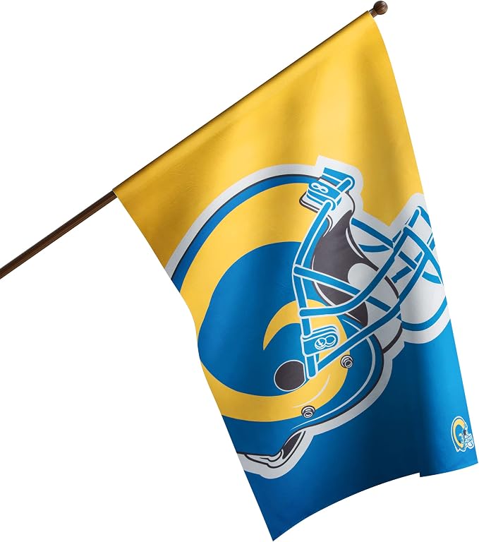 NFL Double Sided Team Logo Vertical Flag (40" x 28")