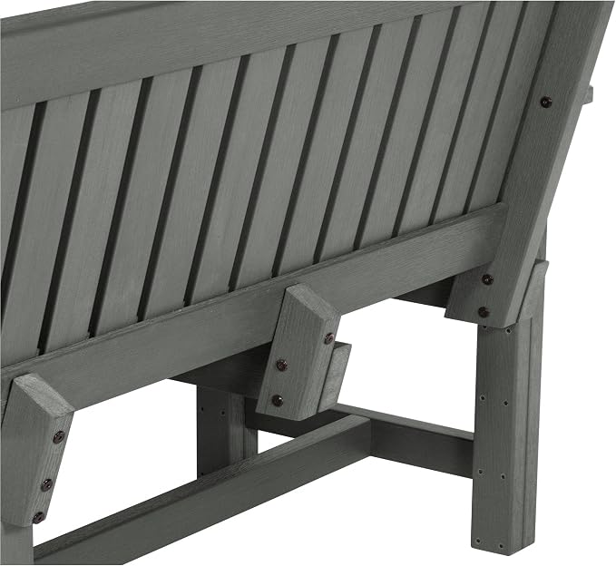 Sequoia Professional CM-BENSQ62-CGE Commercial Grade Exeter 6 Foot Garden Bench, Coastal Teak