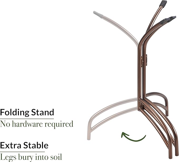 Good Directions 20" Diameter Tranquility Birdbath, Pure Copper Basin, Bronze Finish, Durable Aluminum Base, Bird Bath