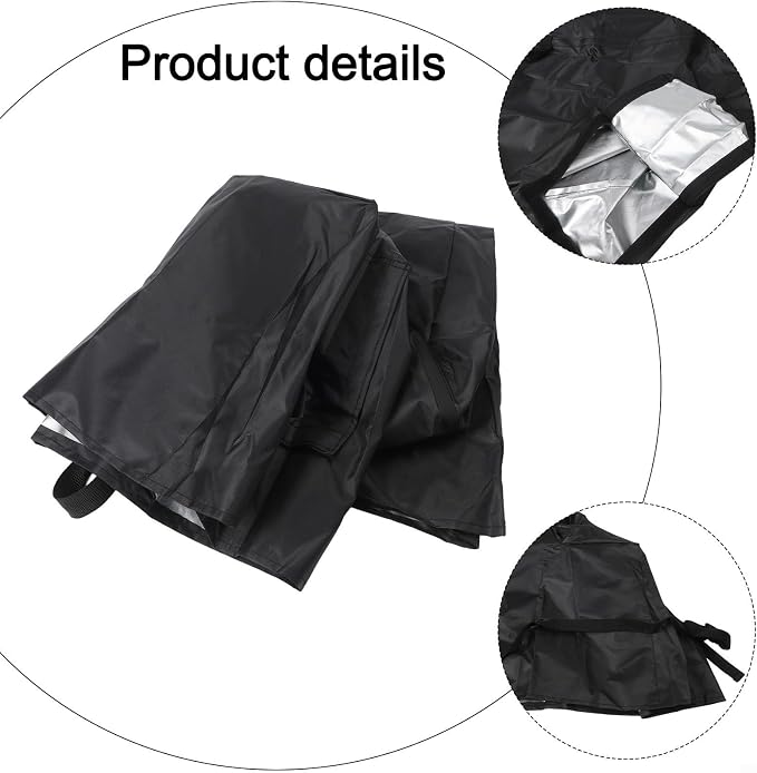 Waterproof Sand Filter Pump Cover Oxford Cloth Pool Pump Winter Cover Fits 16 in And 18 in Models With Secure Design(600D)