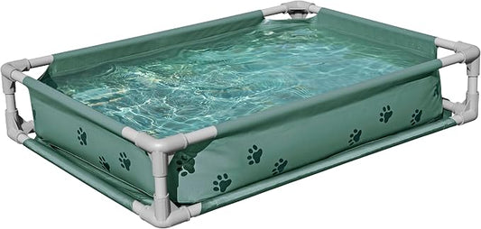 40 x 29 x 8 inch/1m x 74cm x 20cm Fetchin Fun Pet Play Pool and Raised Bed