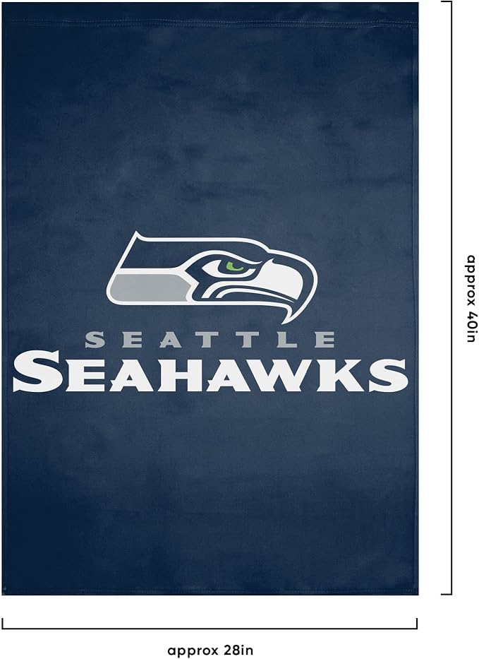NFL Double Sided Team Logo Vertical Flag (40" x 28")