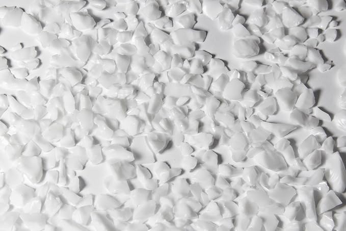 Decorative Concrete Aggregate – Colored Stone for Exposed Aggregate, Epoxy, Terrazzo & Broadcast Concrete Applications - Arctic White-10lb