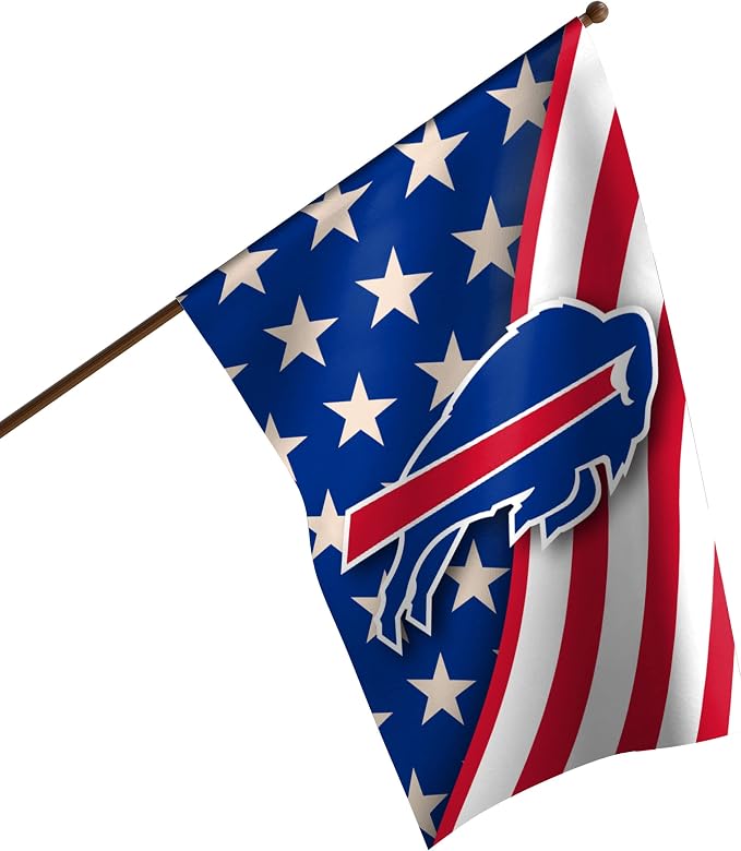 NFL Double Sided Team Logo Vertical Flag (40" x 28")