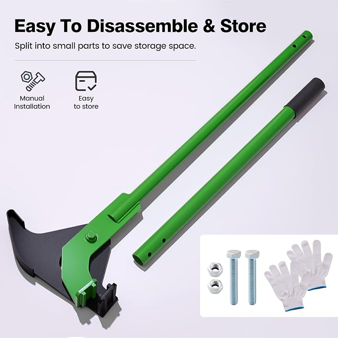 Heavy-Duty Tree Puller Tool – High-Leverage Sapling Puller for ¼ inch to 2'' inches Roots, Manual Root Remover for Shrubs, Vines & Thorns, Eco-Friendly Garden Tool