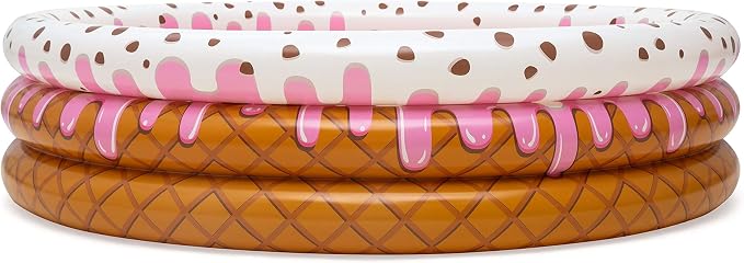 Bestway Inflatable Pool Sundae Funday Ice Cream Printed Kids Outdoor Fun