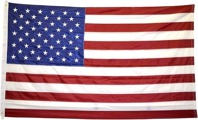 Shop72 American Flag 6x10 Ft, Allegiance to USA, American Flags for Outside, Our Allegiance To Constitution, This Garden Banner Made Heavy Duty For High Wind, Bandera De Estados Unidos