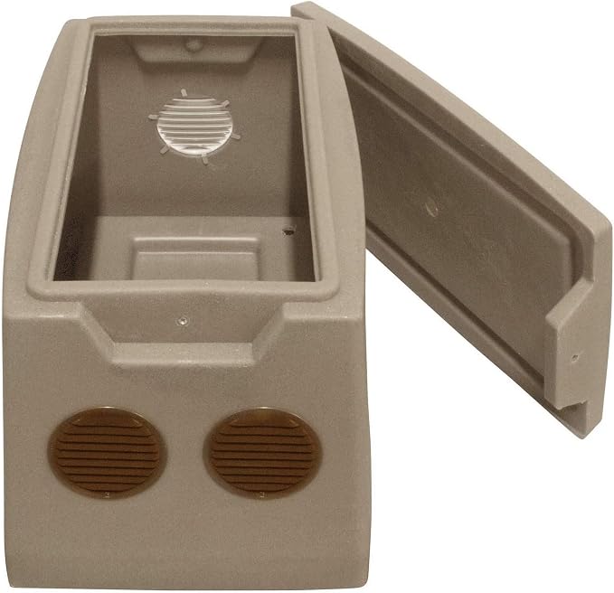 EASYPRO SC25F2 Weatherproof Aearion Cabinet | For up to 1/2 hp compressors. Includes 230V cooling fan. 15" x 25" x 15"