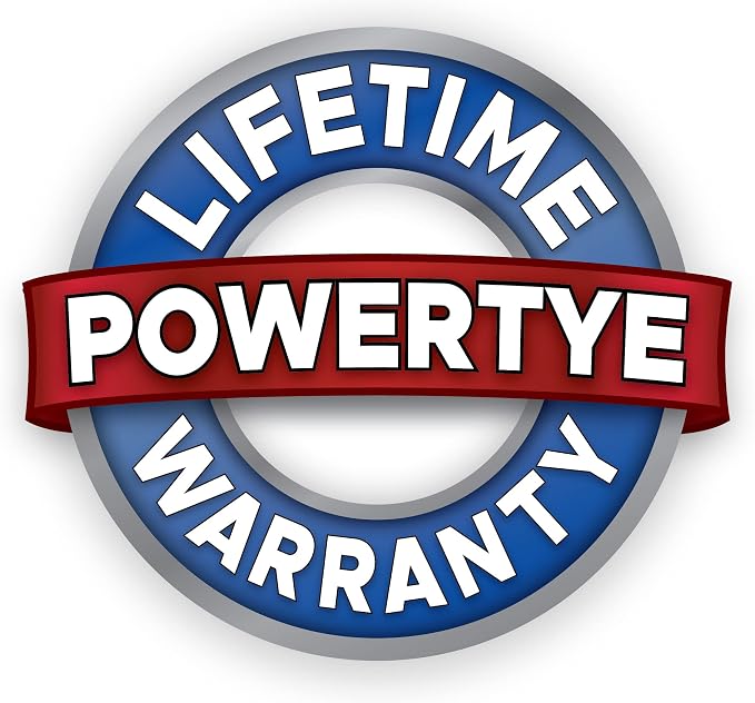2" x 8ft PowerTye Mfg Auto/Axle Ratchet Tie-Downs with Integrated Adjustable Axle Loop, Industrial-Grade Locking Ratchet and Secure Twist Hooks, Black (Pair)