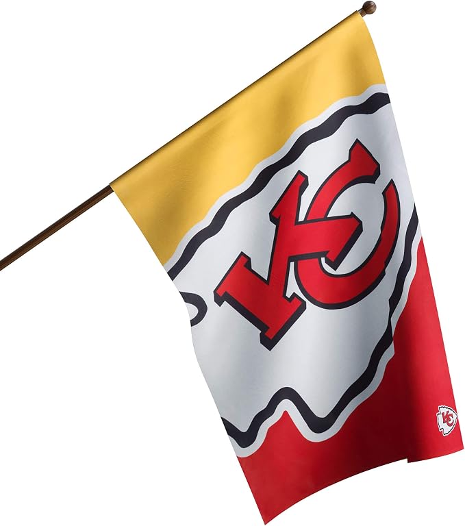 NFL Double Sided Team Logo Vertical Flag (40" x 28")