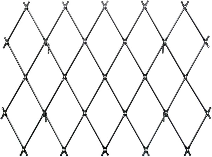 Achla FT-32G Designs Wall Mounted Lattice Garden Trellis, Graphite