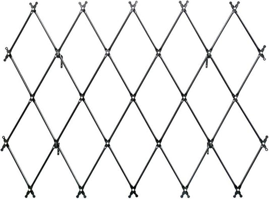 Achla FT-32G Designs Wall Mounted Lattice Garden Trellis, Graphite